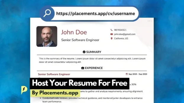 Host resume online free