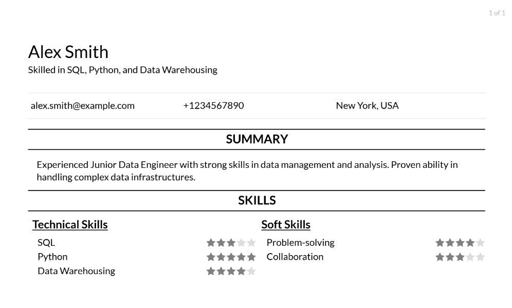 Junior Data Enginee