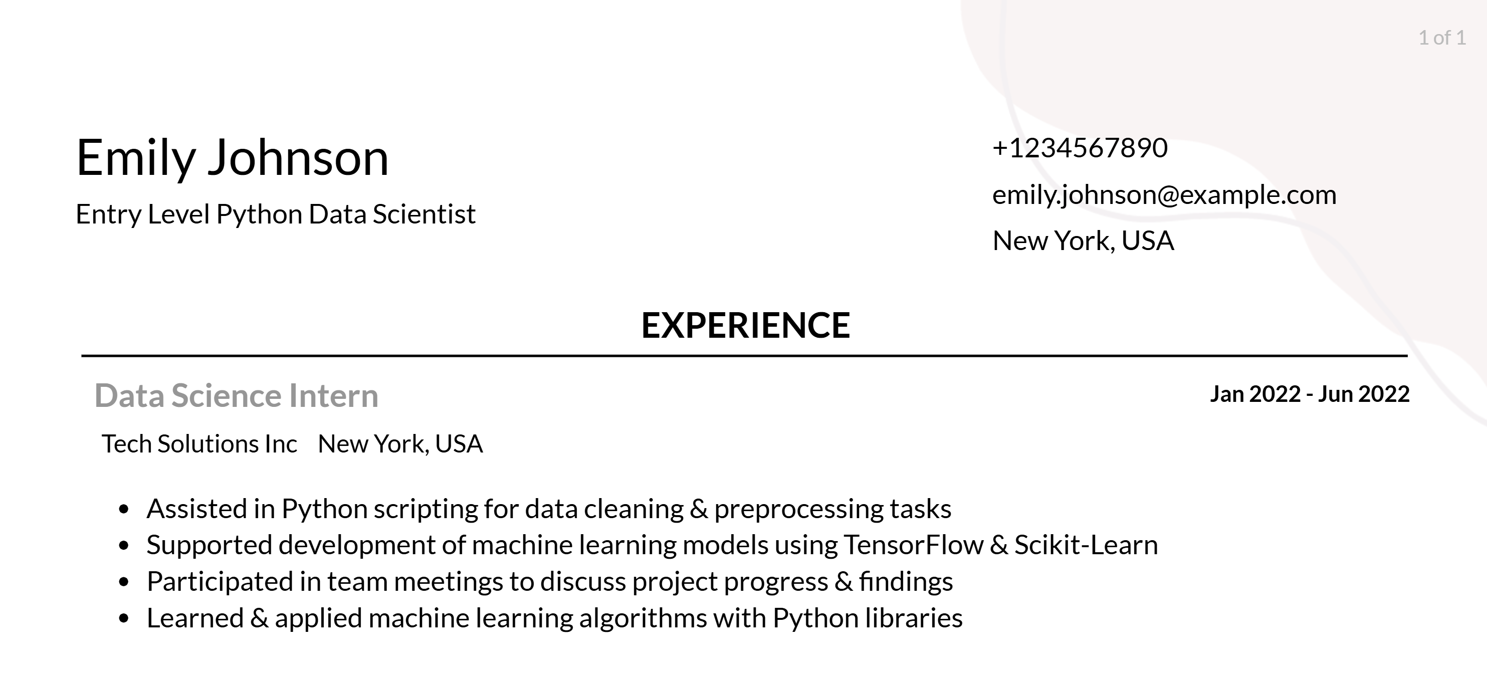 Python Data Scientist