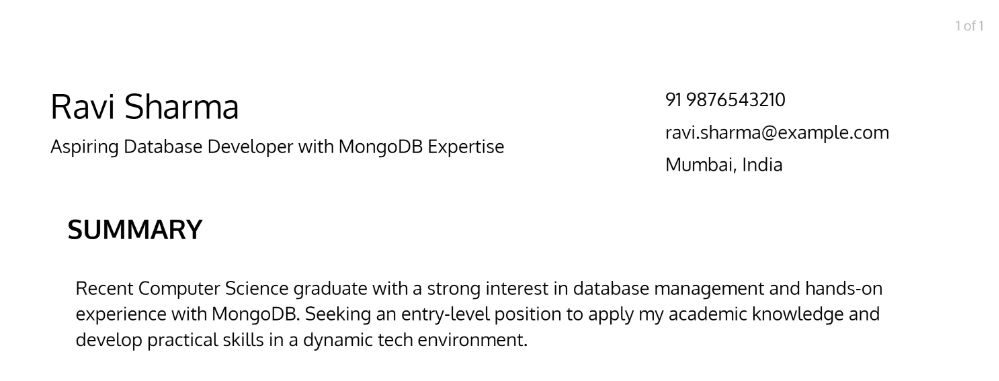 MongoDB