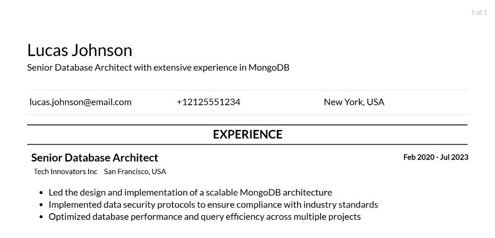 MongoDB