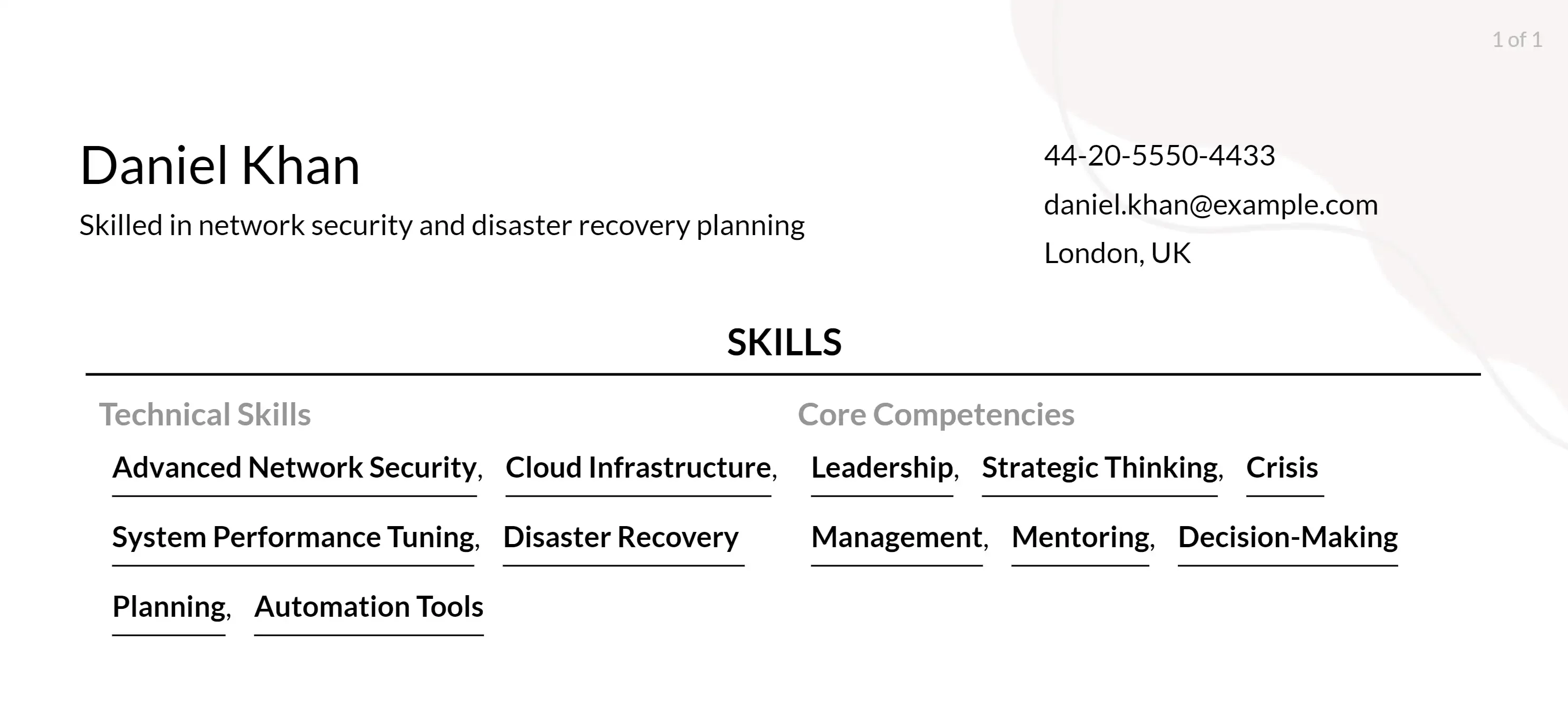 system administrator skills